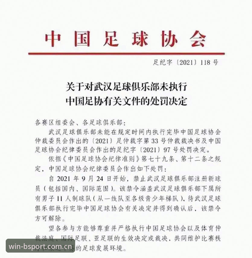 中国足球协会公布第三批禁足名单最新动态，B体育平台关注行业整顿进展
